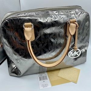 Michael Kors Metallic Purse